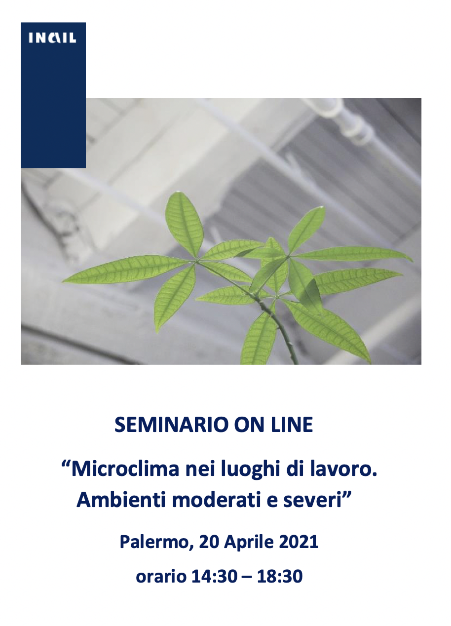 Microclima nei luoghi di lavoro. Ambienti moderati e severi